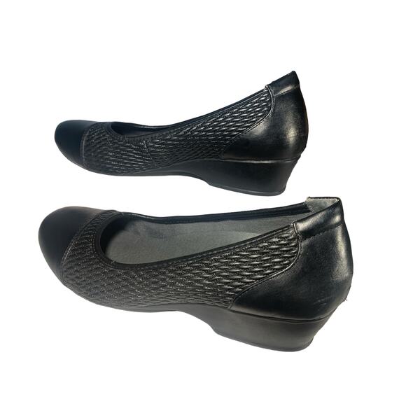 FootSmart Kathleen Women's Black Comfort Flats 7.5 - Picture 4 of 8